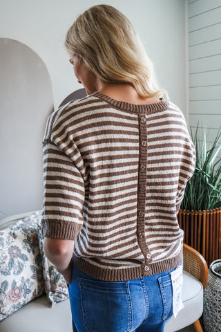 Chic & Classic Stripes • Mocha