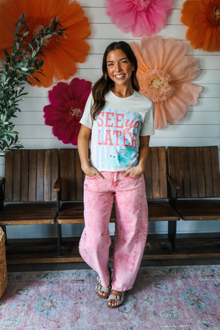 See Ya Later Gator Graphic Tee • Sand