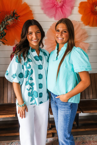 Beautiful Blossoms • Teal