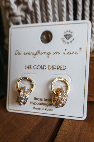 Classic Celebrations Earrings • Gold