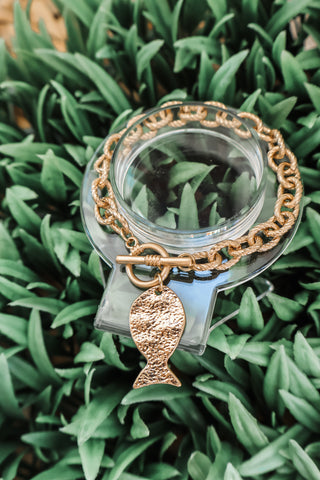 Changing Currents Toggle Bracelet • Gold