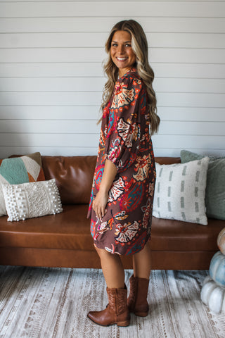 Autumn In The Air • Brown Multi