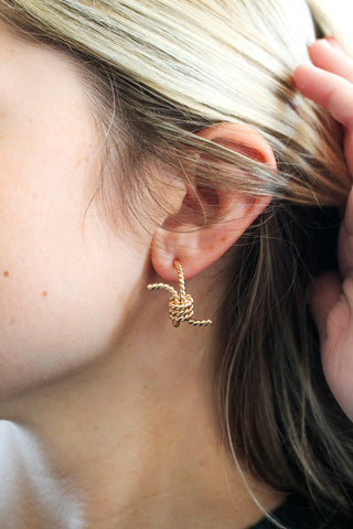 Show Stopper Hoop Earrings • Gold