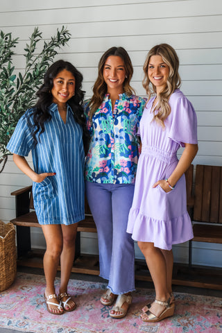 Style In Bloom • Blue Floral