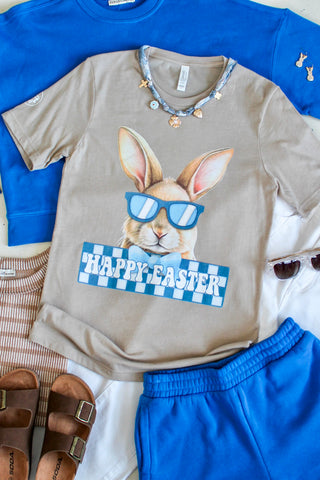 Happy Easter Graphic Tee • Light Mocha
