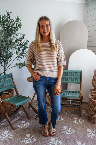 Sand Dune Stripes • Tan