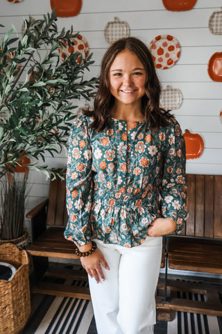 Time To Gather • Emerald Floral