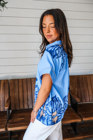 Hibiscus Paradise • Blue