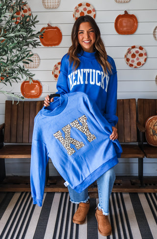 Wildcats Reversible Pullover • Blue