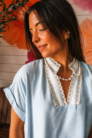 Coastline Charm • Blue
