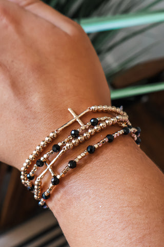 Midnight Miracle Bracelet • Black