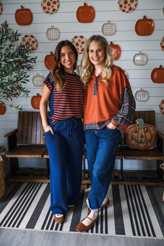 Harvest Hype Pullover • Rust
