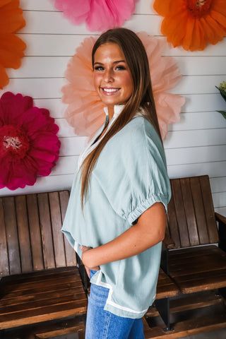 Lovely In Linen • Sage