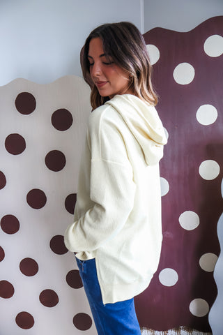 Happy Camper Pullover • Yellow