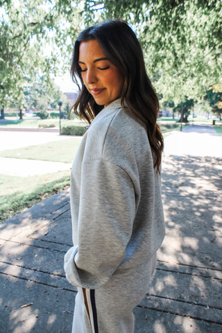 Perfect Pairing Half Zip • Ash Grey - FINAL SALE