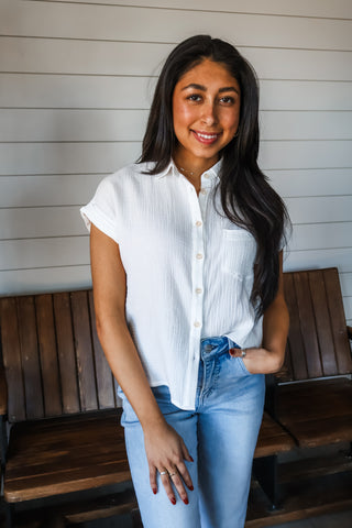 Blissful Days Woven • White