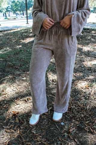 Need It Now Pants • Mocha - FINAL SALE