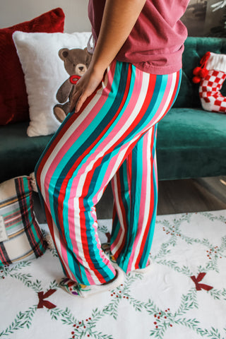 Sugar Rush Stripes Lounge Pants • Multi