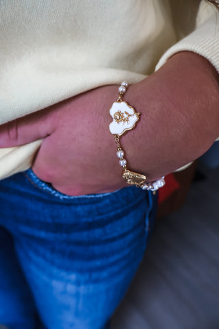 Love Shack Fancy Bracelet • White