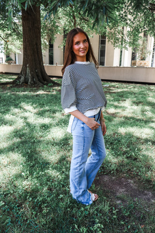 Stripes & Sunshine • Black