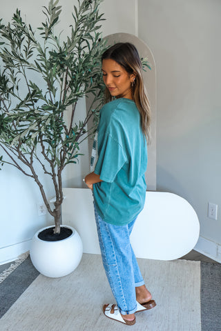Endgame Oversized Jersey Tee • Green