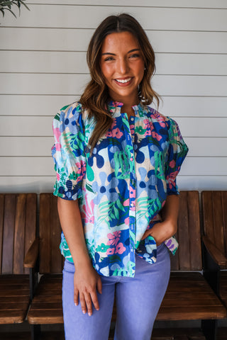 Style In Bloom • Blue Floral