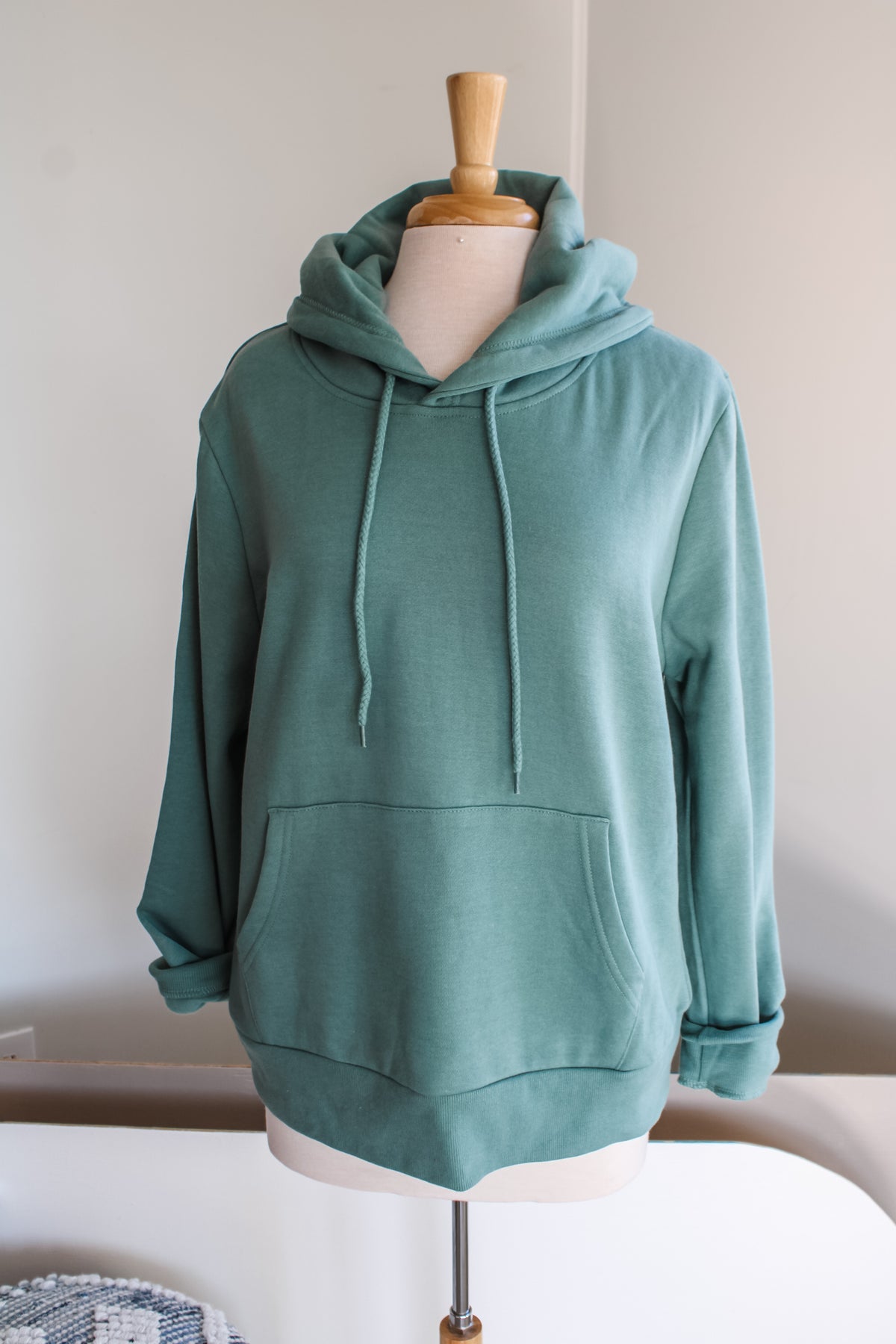 Weekend Plans Pullover Hoodie • Sage - PLUS