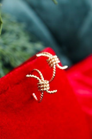 Show Stopper Hoop Earrings • Gold