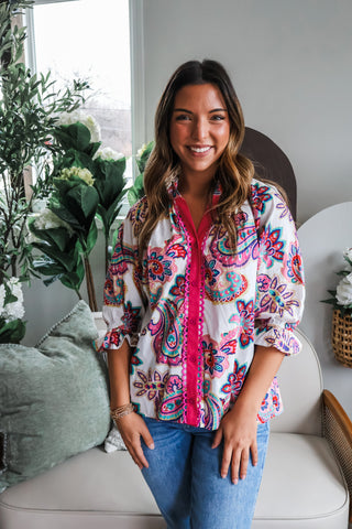 Paisley Passion • Pink Multi