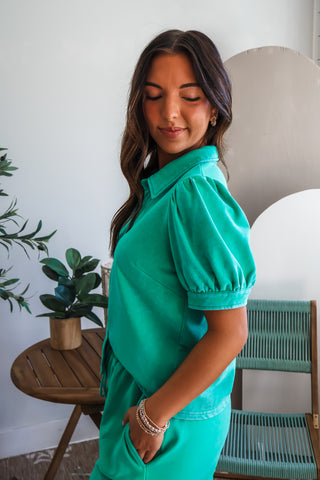 Meet Your Match Top • Green