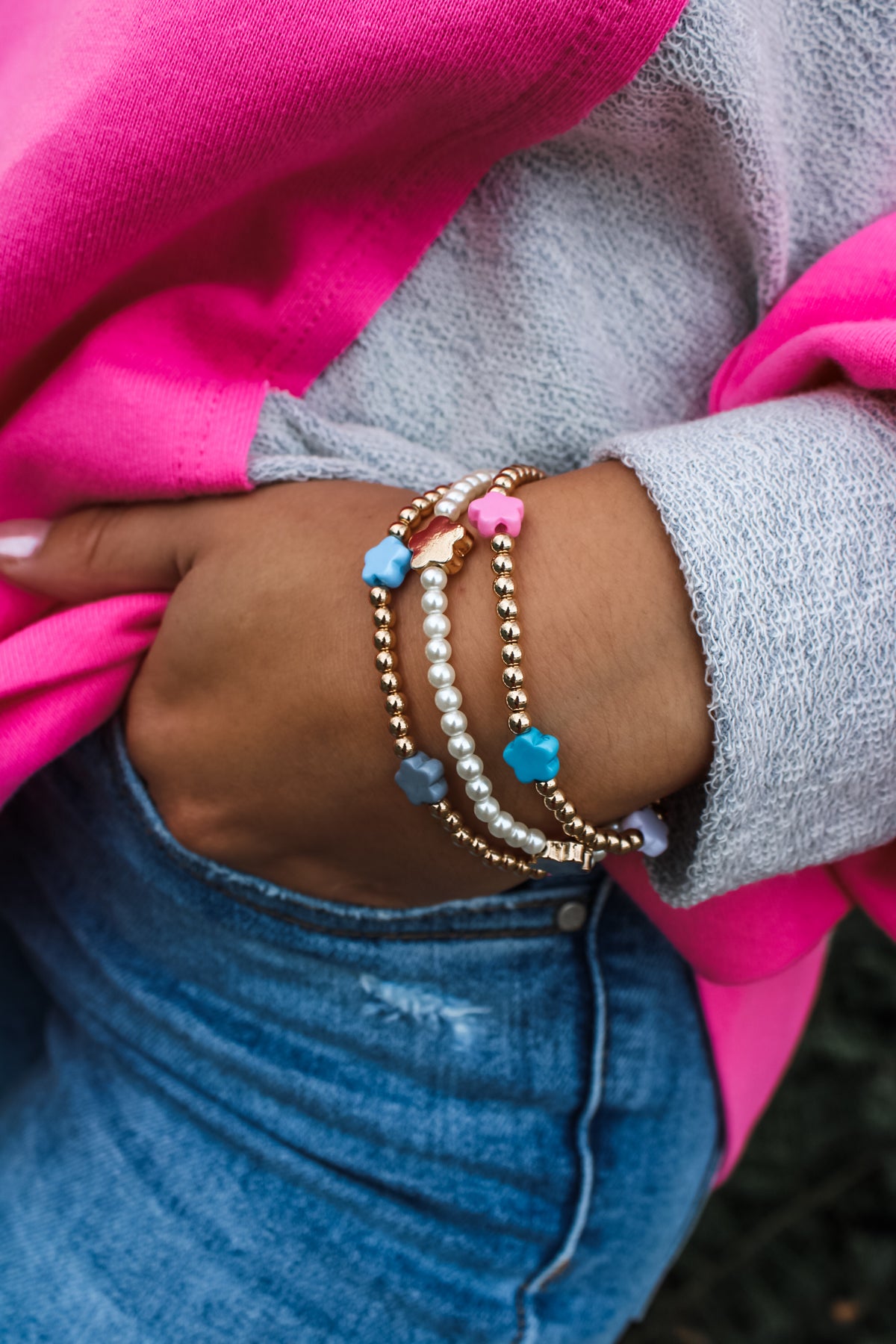 Playful Mix Beaded Bracelet • Multi