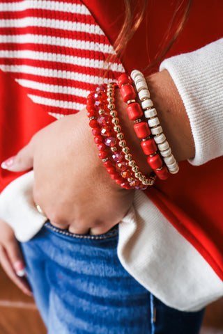 Everlasting Love Bracelet • Red