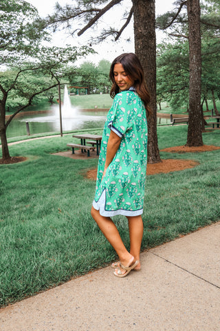 A Beautiful Beginning • Green Floral
