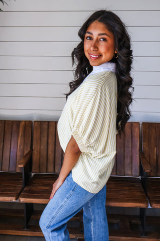 Ray Of Sunshine • Yellow Stripes - FINAL SALE