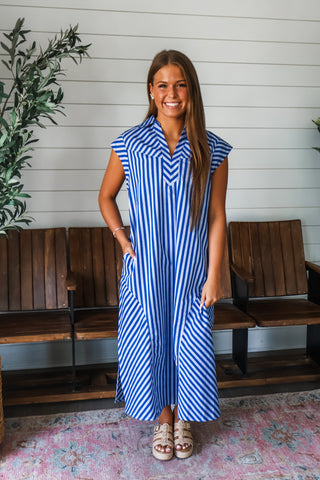 Between The Lines • Blue Stripes
