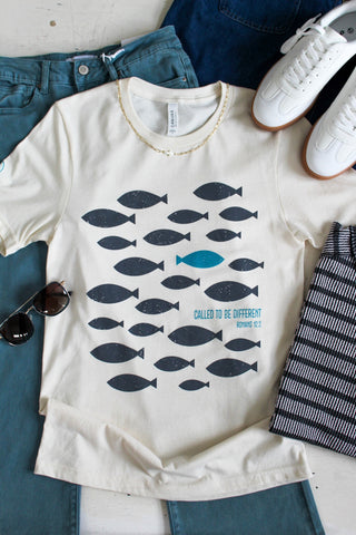 Called To Be Different Graphic Tee • Cream