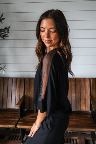 City Chic Pant Set • Black