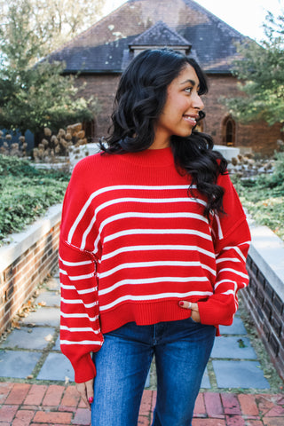 Easy & Effortless Stripes • Red - FINAL SALE