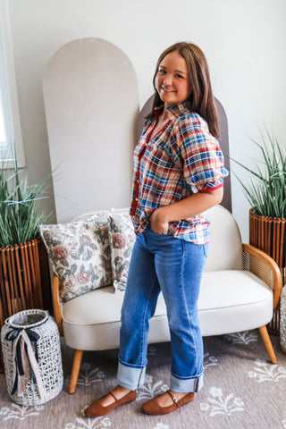 Plaid About It • Red Mix