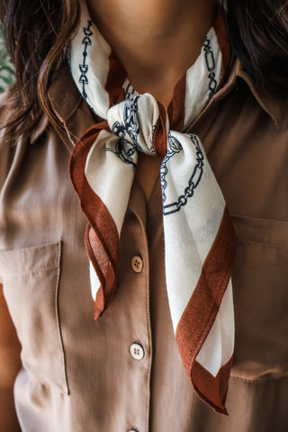Easy Elegance Scarf • Cream