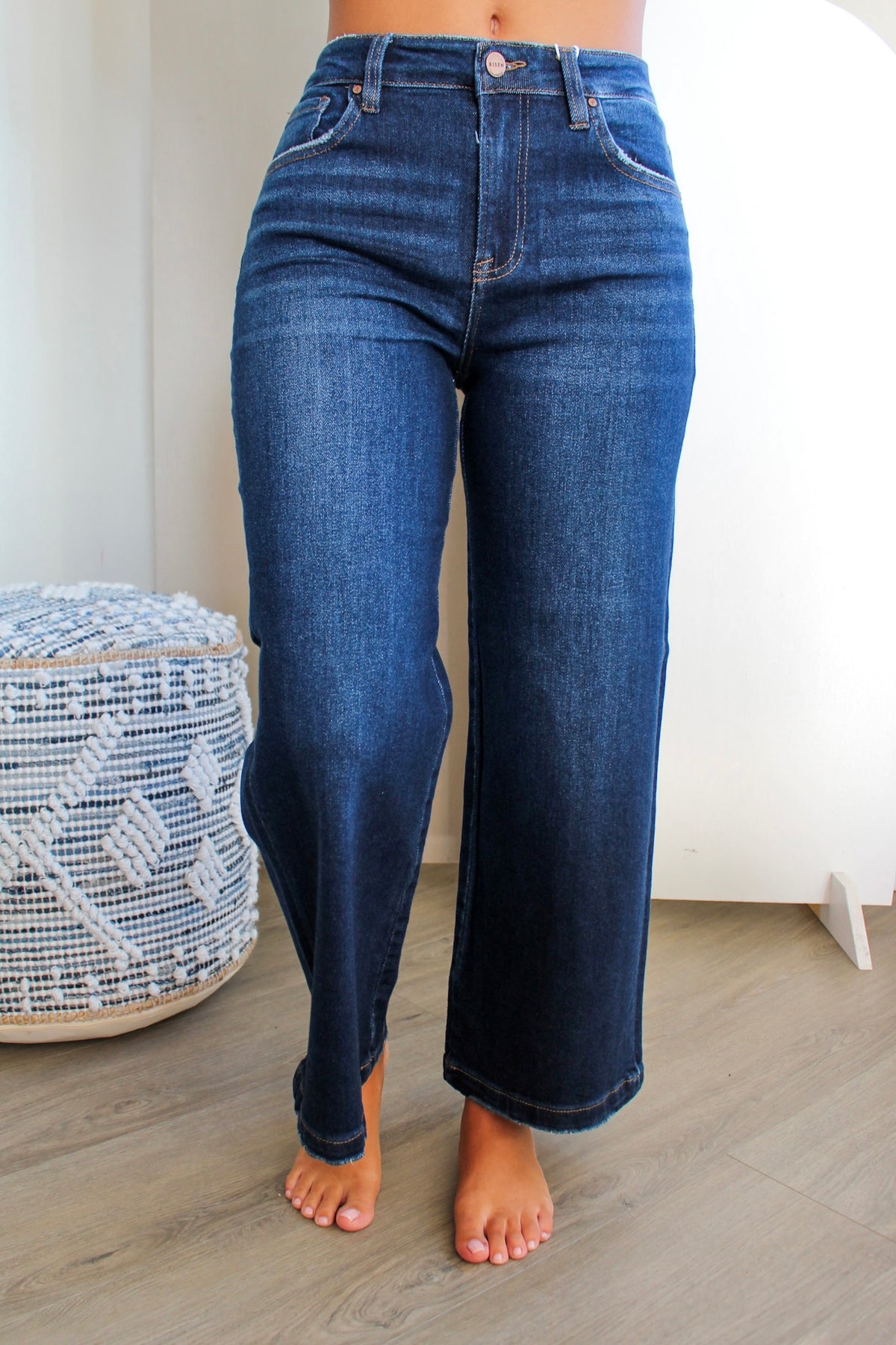 Meredith Wide Leg Jean • Dark Wash