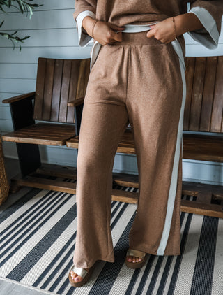 Soft Launch Pant Set • Heather Tan
