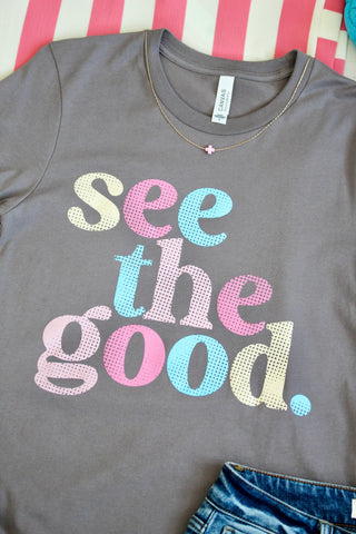 See The Good Graphic Tee • Graphite