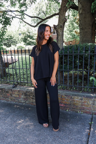 Daily Downtime Pant Set • Black
