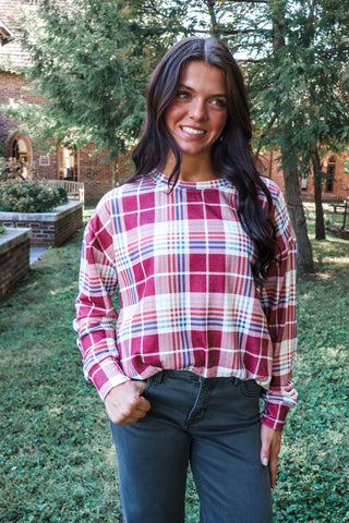 Plaid In Play • Wine Multi