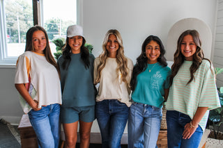 Big Dreams Patchwork Top • Cream Multi - FINAL SALE