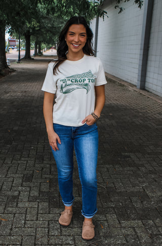 This is my Crop Top • ivory