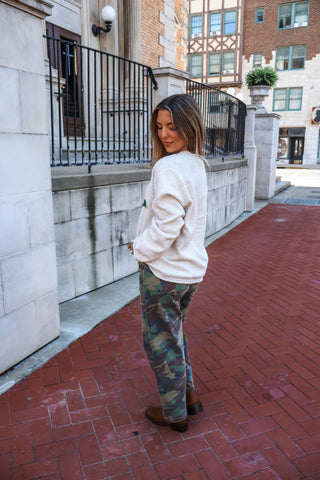 Mallard Muse Sweater • Oatmeal
