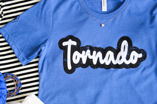 Team Tornado Graphic Tee • Heather Blue
