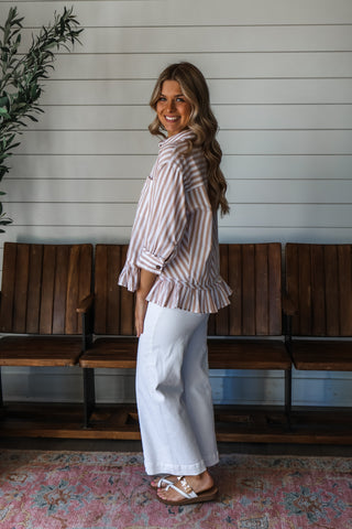 Free to Fly stripe • khaki